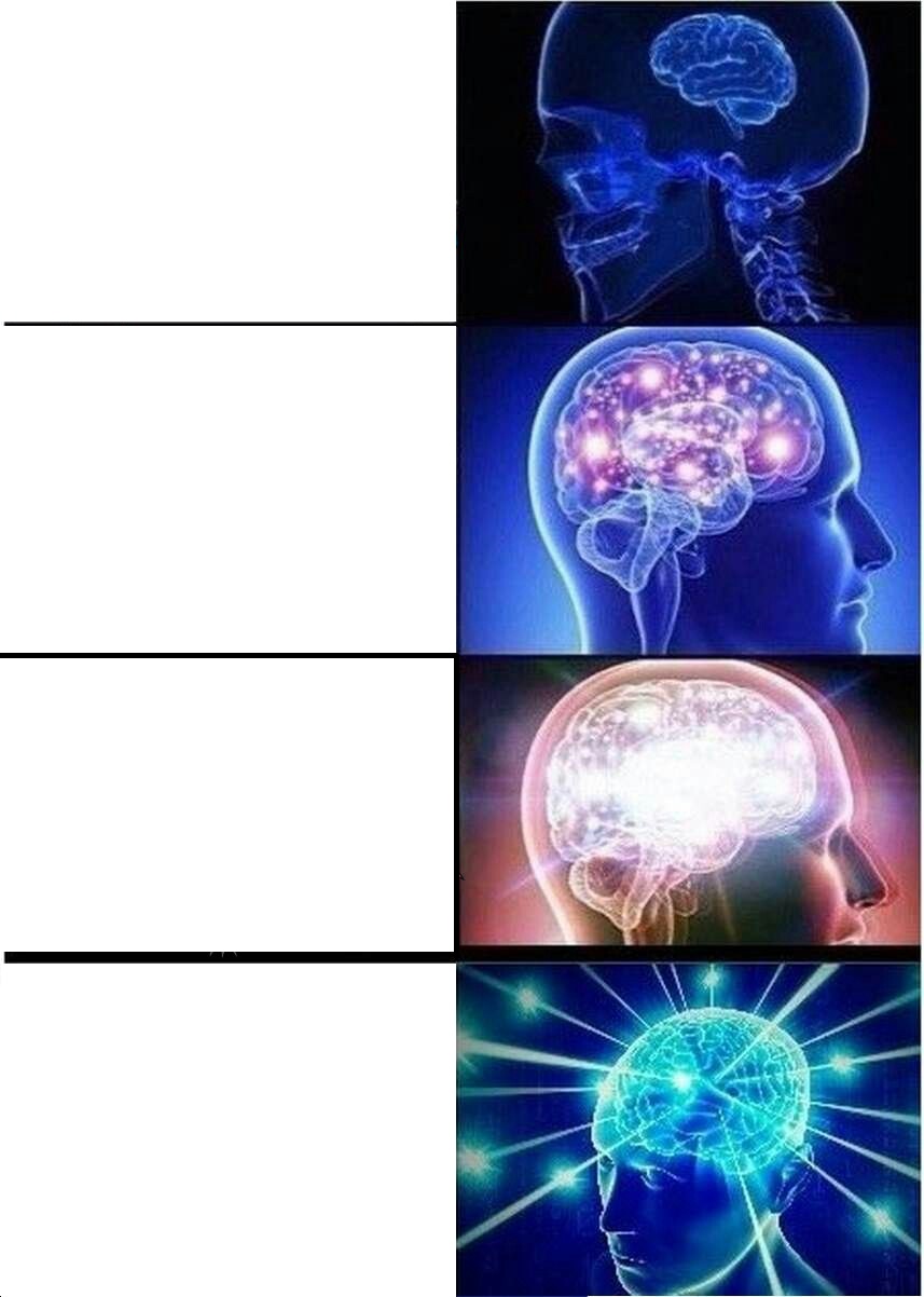 Expanding Brain meme about Magic Spoon