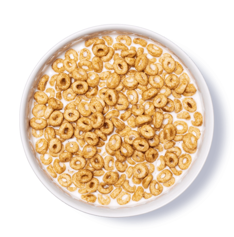 Peanut Butter cereal in a bowl