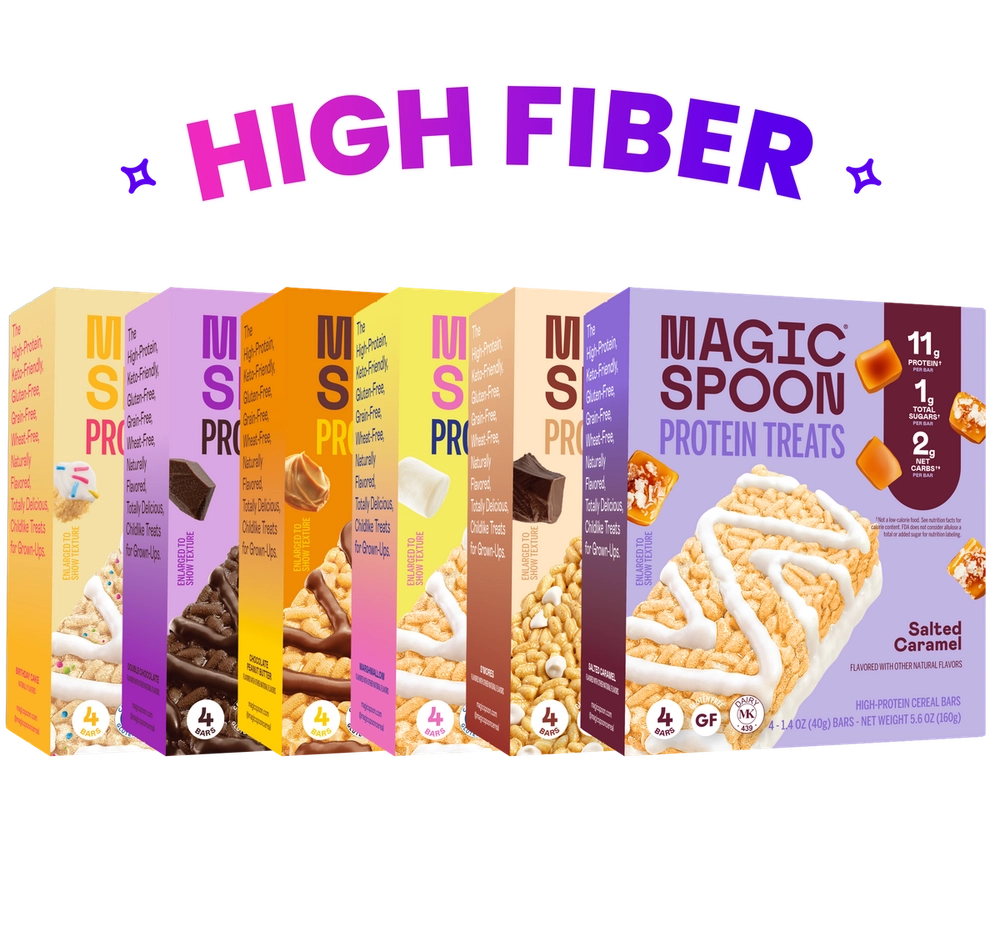 Magic Spoon treats variety six-pack boxes