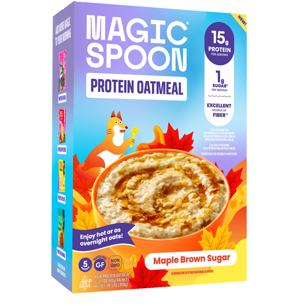 Maple Brown Sugar Oatmeal box